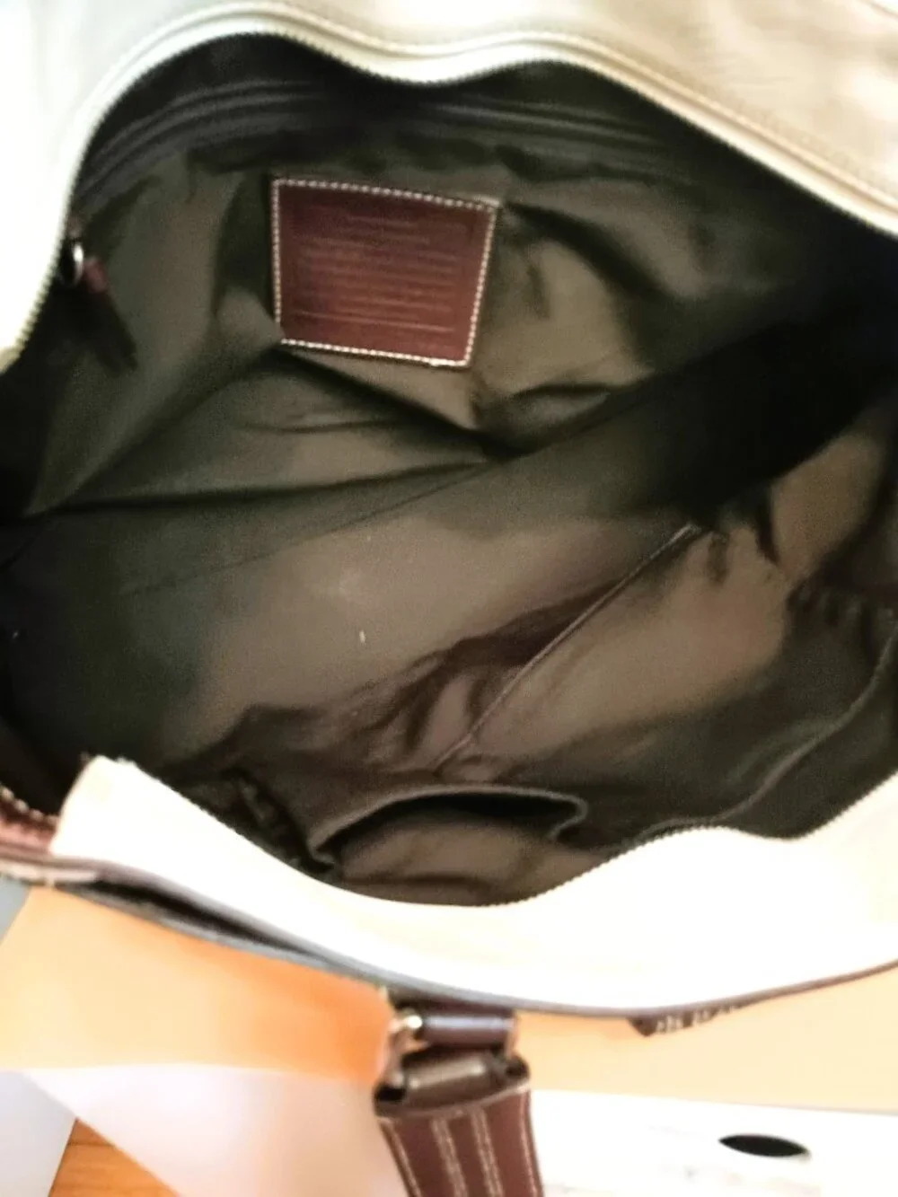 Coach legacy white